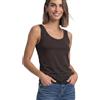 Street One Top da donna con scollo rotondo e bordo in pizzo | Caffè nero 42