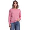 Street One Maglietta da donna a maniche lunghe con elastico in vita | mélange di fard caldo 40 cm