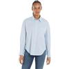 Tommy Jeans Tjw Ovs Cotton Shirt Ext Dw0dw17356 Top in Tessuto Donna (Pacco da 1)