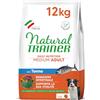 Trainer Natural Trainer Medium Cibo per Cani Adulti con Tonno - 12kg