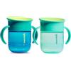 Munchkin Tazza Miracle 360 x2 | 6m+ | 207ml | Blu Scuro/Blu