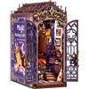 StarTech Kit per la creazione di una casetta in miniatura da inserire tra i libri - Puzzle in legno - 179 pezzi - Adatto a partire dai 14 anni - Dimensioni: 12,2 x 22 x 27 cm - Bianco