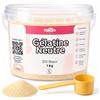 RAIAN FOODS® Gelatina insapore in polvere, 1 kg, 220 Bloom, con dosatore