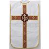 The Church Shoppe Nuovo Ciaspole Bianco Fiddleback Veste E Set Di Messa, Veste Fiddleback