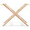 The Little Green Sheep Supporto pieghevole per culla in legno di faggio naturale