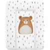 CEBA BABY Materassino per fasciatoio morbido, 50 x 70 cm, per fasciatoio, per base rigida, Oeko-Tex® Standard 100 (Bear Buddy)