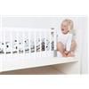 BabyDan - Lettino in legno bianco (90 cm x 45 cm) per mobili in legno massiccio