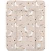 CEBA BABY Materassino per fasciatoio morbido, 50 x 70 cm, per fasciatoio, per base rigida, Oeko-Tex® Standard 100 (Crazy Ducks)