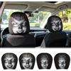 Generico 4 Pezzi Copri Poggiatesta Auto Universali, Halloween Stampa Horror | Elastici Traspiranti e Lavabili Copri Poggiatesta, Auto Sedili Decorazione Spettrale Ideale per Halloween e Feste a Tema