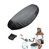 KONFEN Coprisella Moto Impermeabile Universale Coprisedile Scooter Elettrica Oxford Antiscivolo Antigraffio Sole Pioggia Elasticizzato L 80x53cm Resistente Copri Sella