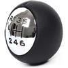 Generic Pomello del cambio ABS a 6 velocità, leva del cambio manuale in plastica | For peugeot 307/308/407/3008/5008/807, 6 velocità, ABS, plastica