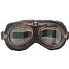 Riloer Occhiali da moto retrò bronzo vintage pilota, adatti per moto Harley