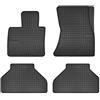 FROGUM 546337 Tappetino in Gomma nero anteriore e Posteriore Compatibilità con BMW X5 E70 X5 F15, F85 X6 F16, F86