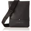 Tommy Hilfiger Borsa a Tracolla Uomo TH Essential Crossover Piccola, Nero (Black), Taglia Unica