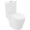 Lavita Neoflow 3.0 Vaso WC a Terra Senza Brida con Copriwater Soft-Close, Scarico universale, Ceramica Sanitaria