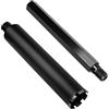 CPROSP Corona Diamantata Ø110mm per Carota 1 1/4 UNC con Estensione 400mm | Per Carote in Calcestruzzo; Muratura e Pietra