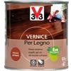 V33 Vernice per Legno Mogano Satinato 0,5L