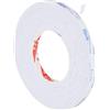 PATIKIL 5m/16.4ft Sigillatura Schiuma Nastro, 10mm Largo 3mm Spesso Singolo Paraspifferi Gommapiuma Guarnizione Porta Striscia per Mobili per Isolamento Tubi Finestre, Bianco