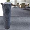 I K H E Malarka Tappeto autoadesivo, 6 m² - 120 × 500 cm, rotolo di moquette, spessore 5 mm, inodore, veloce da posare, per soggiorno, ufficio, cameretta (grigio lats - SXP-7TW-01, 6 m²)