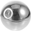 Gadpiparty Paralume Sferico in Vetro Fumé 4.72In Ricambio Per Lampadario G9 Paralume Decorativo Per Lampada a Sospensione Protezione Luce Diretta Per Interni Soggiorno Camera