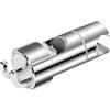 OSDUE Supporto Doccia, Staffa per Soffione Doccia, Supporto per Doccia Senza Foratura, Regolabile 16-27 mm ABS Supporto Soffione Doccia per Soffione Doccia Saliscendi a Mano Bagno, Cromata, Argento