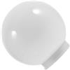Generico Paralume Lampada Globo in Acrilico Bianco Opaco da 55mm | Diffonde la Luce, Facile da Montare e Rimuovere, per Soggiorno e Camera da Letto, 8, 3cm