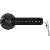 Ejoyous Impronta Digitale per Serratura, Serratura Elettronica 4 in 1 Serratura Intelligente per Porta Smart Lock con Tastiera Touch per Camera da Letto, Hotel, Ufficio, Casa (BLACK)