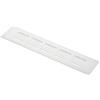 METALLIXITY Griglia Ventilazione Rettangolare 225x50mm/8.86x 1.97 Argento | Prese D'Aria A Persiana, Lega Alluminio, Per Armadi Cucina