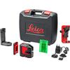 Leica Lino L2G - Livella Laser a linee incrociate verde autolivellante | Laser verde fino a 4 volte più visibile per livellare e allineare con precisione, include batteria, Portata 35 m