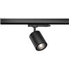 Paulmann ProRail3 Spot Kratos 10W 3000K Nero | Faretto per binario, Angolo del fascio luminoso 50°, IP20, per Montaggio a soffitto