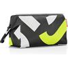 reisenthel Travelcosmetic - Beauty case classico in tessuto di poliestere di alta qualità, colore giallo con scritta Signature Bold giallo con 4 litri, stabile e confortevole!