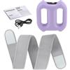 Generico Massaggiatore Addominale Fascia Vibrante Ricaricabile Regolabile | Massaggiatore Fasciale Ricaricabile Per Fitness E Allenamento per Allenamento Casa Fitness Schiena Vita Coscia Donna Uomo