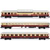 Arnold HN4507 AKE Rheingold set di 3 elementi, set 1/2: carrozza panoramica ARDm, carrozza club WGmh, Avmz, Ep. VI, Carrozze Materiale Rotabile Ferroviario, dai 14 anni in su