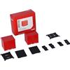 Herpa Accessorio 2x container da 10 piedi, rosso, modello in scala 1:87, modellino in plastica