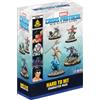Asmodee Atomic Mass Games | Marvel Crisis Protocol Hard To Hit Character Pack | Espansione Per Gioco Di Miniature, 4 Eroi, 11 Carte Tattica | 2 Giocatori | 90 Minuti