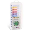PRIMO - Tempere per Bambini +3 Anni 10 x 18ml + Pennello per Dipingere, Colori per Bambini Acquerellabili Diluibili Colori a Tempera Fine Pittura per Tessuti Carta Vetro Lavoretti Creativi