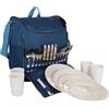 Regatta Borsa da picnic per 4 persone Stamford con piatti, posate, bicchieri e apribottiglie