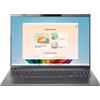 Acer Aspire 16 AI OLED (16", 1000 GB, 32 GB, DE, Intel Core Ultra 9 288V), Notebook, Grigio