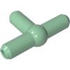 XYEIUGO 4697 Ingranaggio Pneumatico Pezzo a T (Barra a T), 50 Pezzi GDS-1053-compatibile con Lego Mattoncini da Costruzione, Colore Vert sable