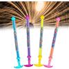 HHDESHSL Pistola ad Acqua per Fuochi D'artificio, 4 Pezzi Pistole ad Acqua in Plastica, Pistola ad Acqua con Fuochi D'artificio Romantici per Spiaggia, Piscina, Giardino e Feste