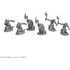REAPER 6 x GOBLIN RAIDERS Miniature Bones USA Dungeon Dwellers - tabletop figurine role playing game jeux de role - 7043