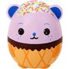 ANBOOR 5,5 Pollici Jumbo Panda Egg Creamy Candy Ice Cream Lievito profumato Kawaii Squishies Giocattolo Animale per la Raccolta, 1 Pz