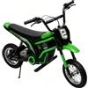 Garvee Moto Elettrica Motocross 3 Velocità Sospensioni Idrauliche, Verde | 24V 350W 8-23km/h Portata 60kg Bambini 8-12 Anni Telaio Rinforzato