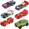 HBSFBH Giocattolo Modello Macchinine, 6 Pezzi Set di Macchinine, Metallo Giocattoli di Auto da Corsa, Mini Auto Giocattolo, Macchinine Giocattolo, Stunt Toy Car, Macchinine per Regalo (B)