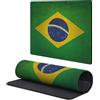 Head Case Designs Brazil Brazilian Brasil Flag Bandiere Nazionali Calcio 9.84 x 11.81 x 0.12 Inches (250 x 300 mm) - S Tappetino per Mouse E Scrivania da Ufficio per Giochi Tastiera PC