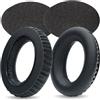 Gobelieve Cuscinetti auricolari di ricambio Compatibile con Sennheiser HD650, HD600, HD580, HD660S, HD660S2, HD58X, HD6XX Cuffie Cuscinetti per cuffie con Pelle proteica