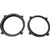Electric House Supporti Altoparlanti auto Adattatori casse acustiche Anteriori 130mm compatibili con AUDI A3 8L da maggio 1996 a giugno 2003