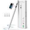 MEKO Penna iPad con Display LED di Livello di Potenza, Penna per iPad Universale e Samsung/Huawei/Lenovo/Xiaomi, Penna Touchscreen Magnetica per iPhone, Android e Dispositivi con Sistema Harmony OS