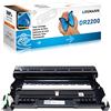 LOSMANN 1x Tamburo Compatibile per Brother DR2200 DR-2200 | per Brother MFC-7360N MFC-7460DN MFC-7860DW FAX-2840 FAX-2940 HL-2130 HL-2240 HL-2250DN HL-2135W DCP-7055 DCP-7060D DCP7065DN