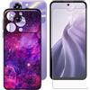 BUNALFaa Custodia per Oukitel C69 (7.2) + con Vetro Temperato Protezioni schermo, Case Black Silicone Morbido Cover Bumper Protettiva Antiurto Antiscivolo -Viaggio oltre